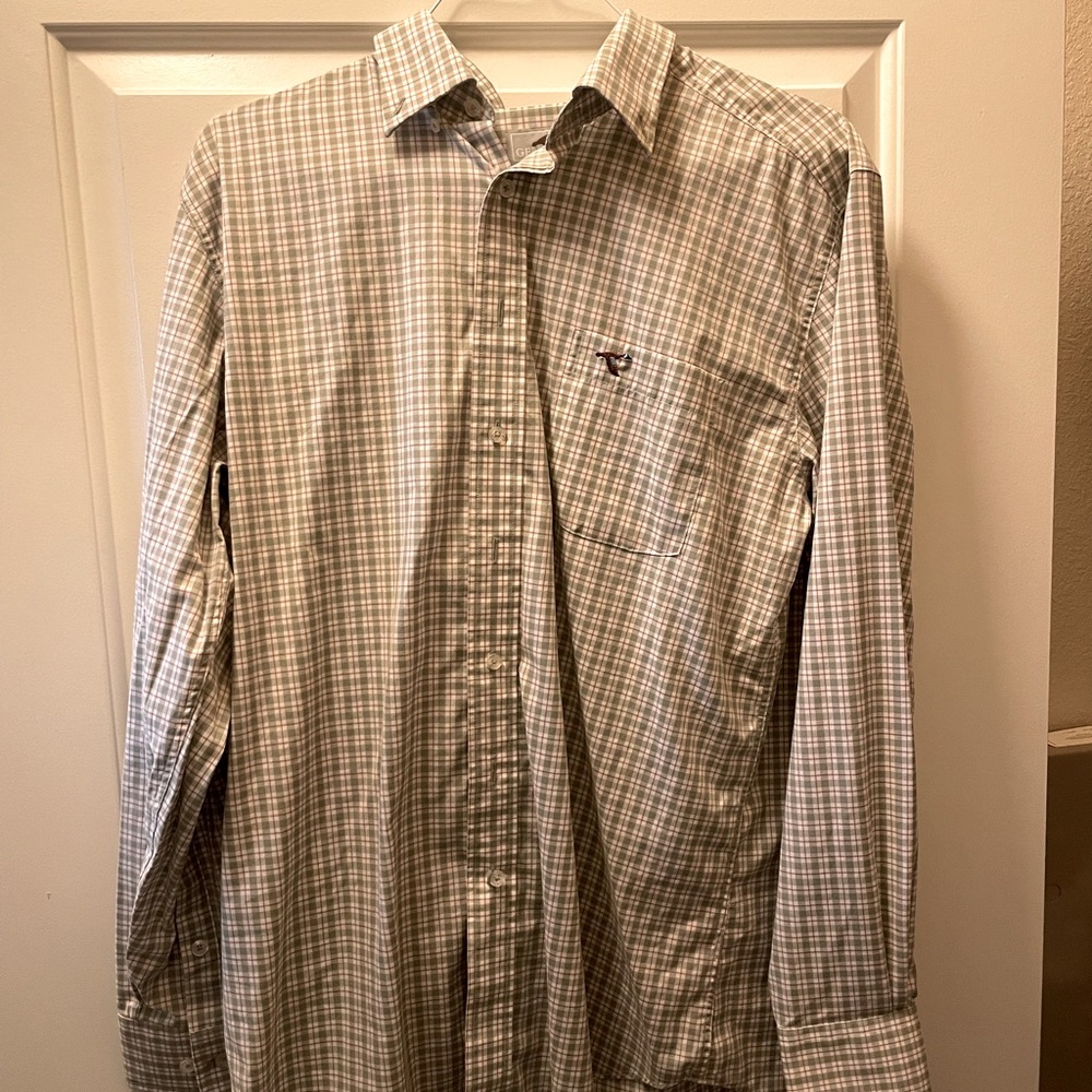GenTeal Button Down Large. Worn once and in perfect condition.